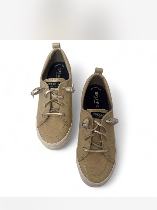 Sperry Shoes - Sperry Women's Canvas Lace-Up Sneakers in Taupe